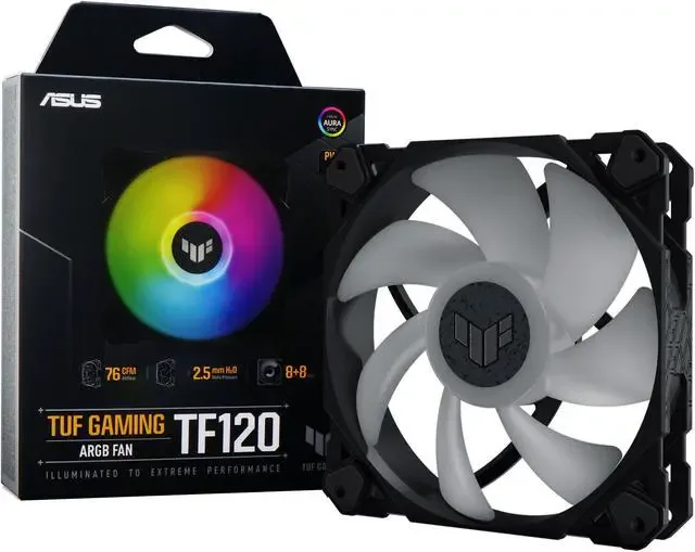 ASUS TUF Gaming TF120 ARGB Fan TUFGAMINGTF120ARGBCFan