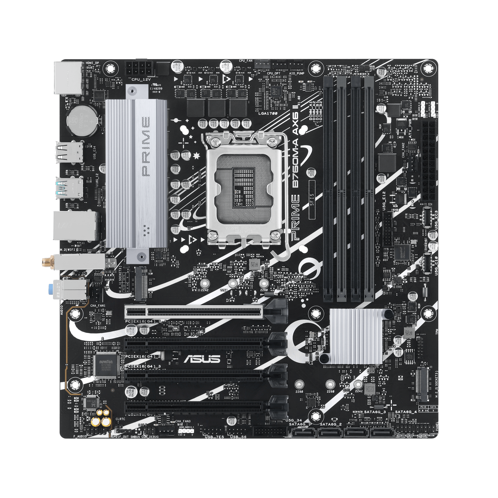 ASUS PRIME B760M-A AX6 II｜Motherboards