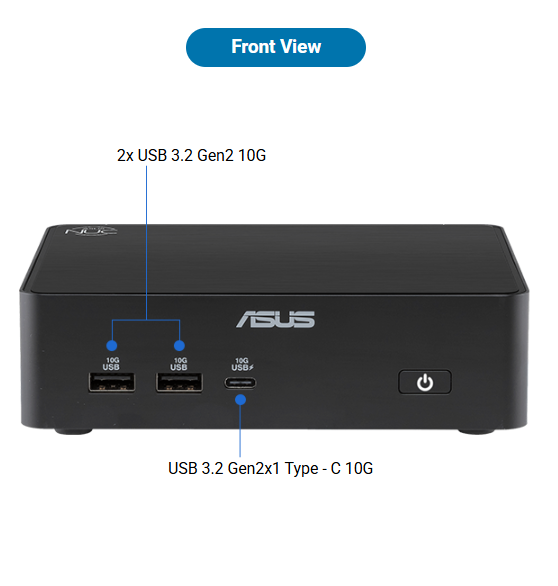 ASUS NUC 16 Pro Mini PC RNUC16GDKU7663NU
