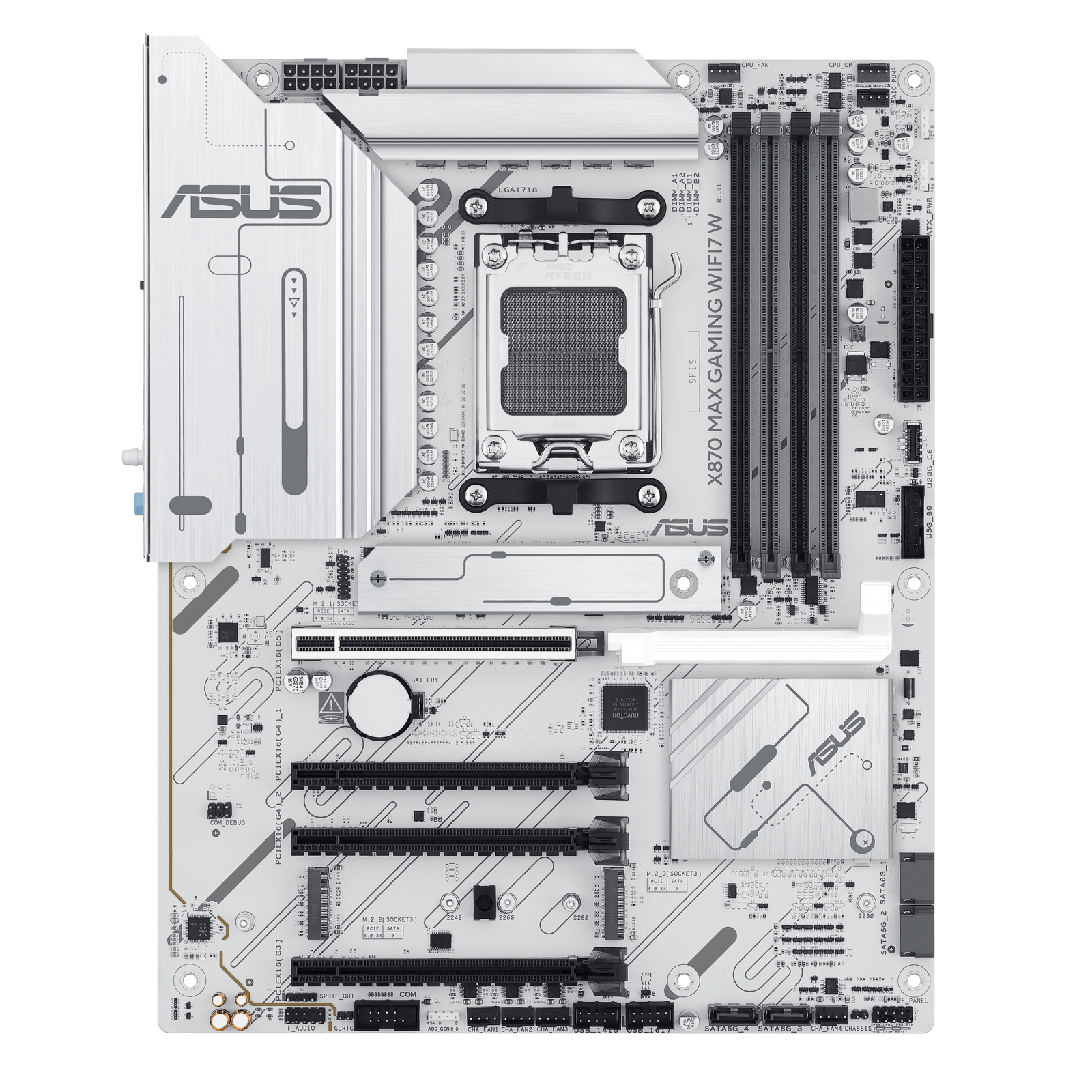 ASUS X870 MAX GAMING WIFI7｜Motherboards