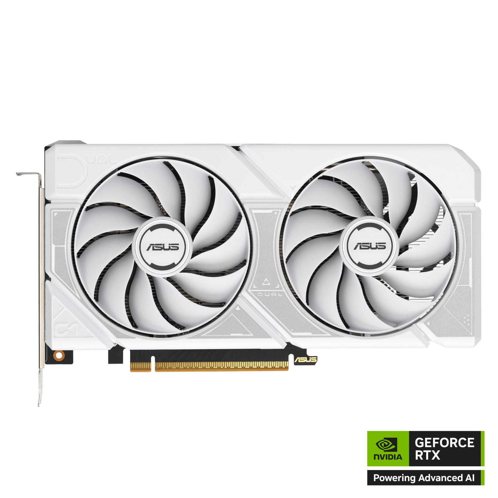 ASUS DUAL GEFORCE RTX™ 5060 White Edition DUAL-RTX5060-O8G-WHITE