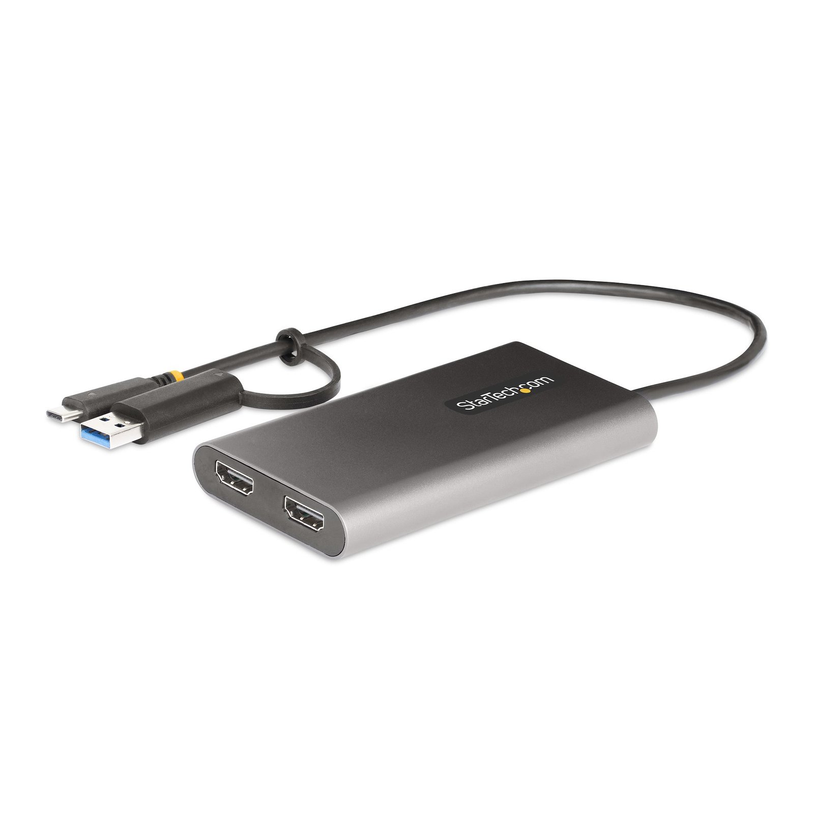 Startech StarTech.com USB-C to Dual-HDMI Adapter - or A 2x HDMI - 4K 60Hz - 100W Power Delivery
