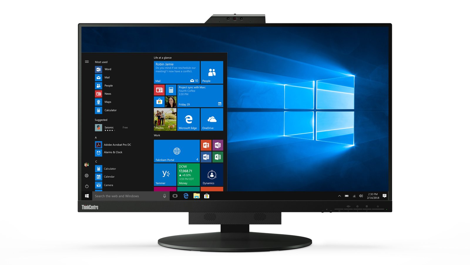 Lenovo ThinkCentre TIO27 Monitor 11JHRAR1UZ