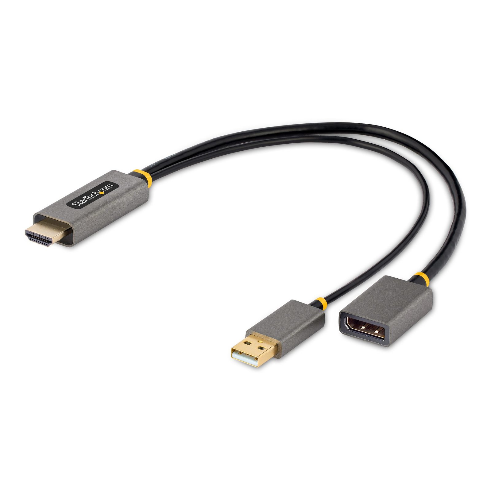 Startech StarTech.com 1ft (30cm) HDMI to DisplayPort Adapter Cable, Active 4K 60Hz 2.0 DP 1.2