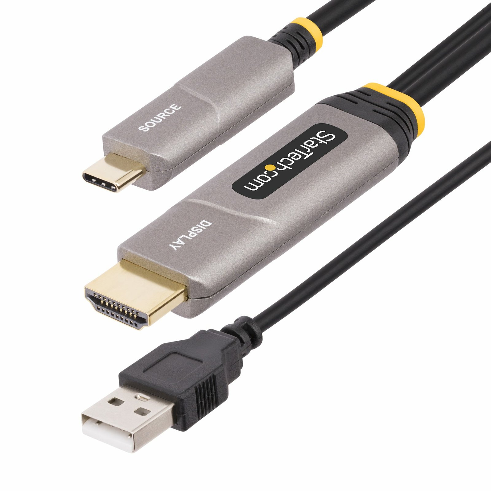 Startech StarTech.com 50ft (15m) USB-C to HDMI 2.0 Active Optical Cable (AOC), 4K 60Hz, CL3 Rated,