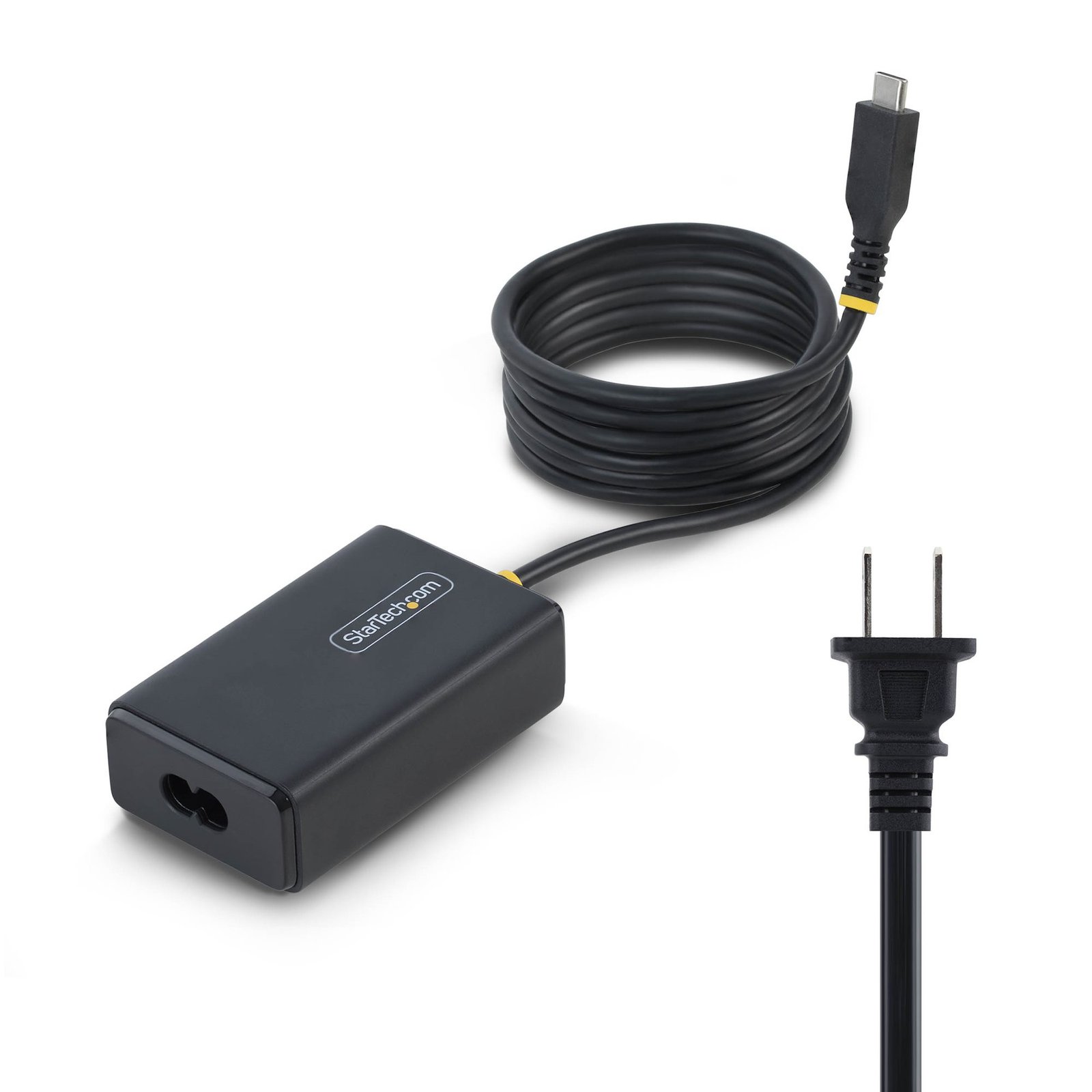 Startech StarTech.com 65W USB-C Laptop Charger with 5ft (1.5m) Tethered Cable, Power Adapter Brick