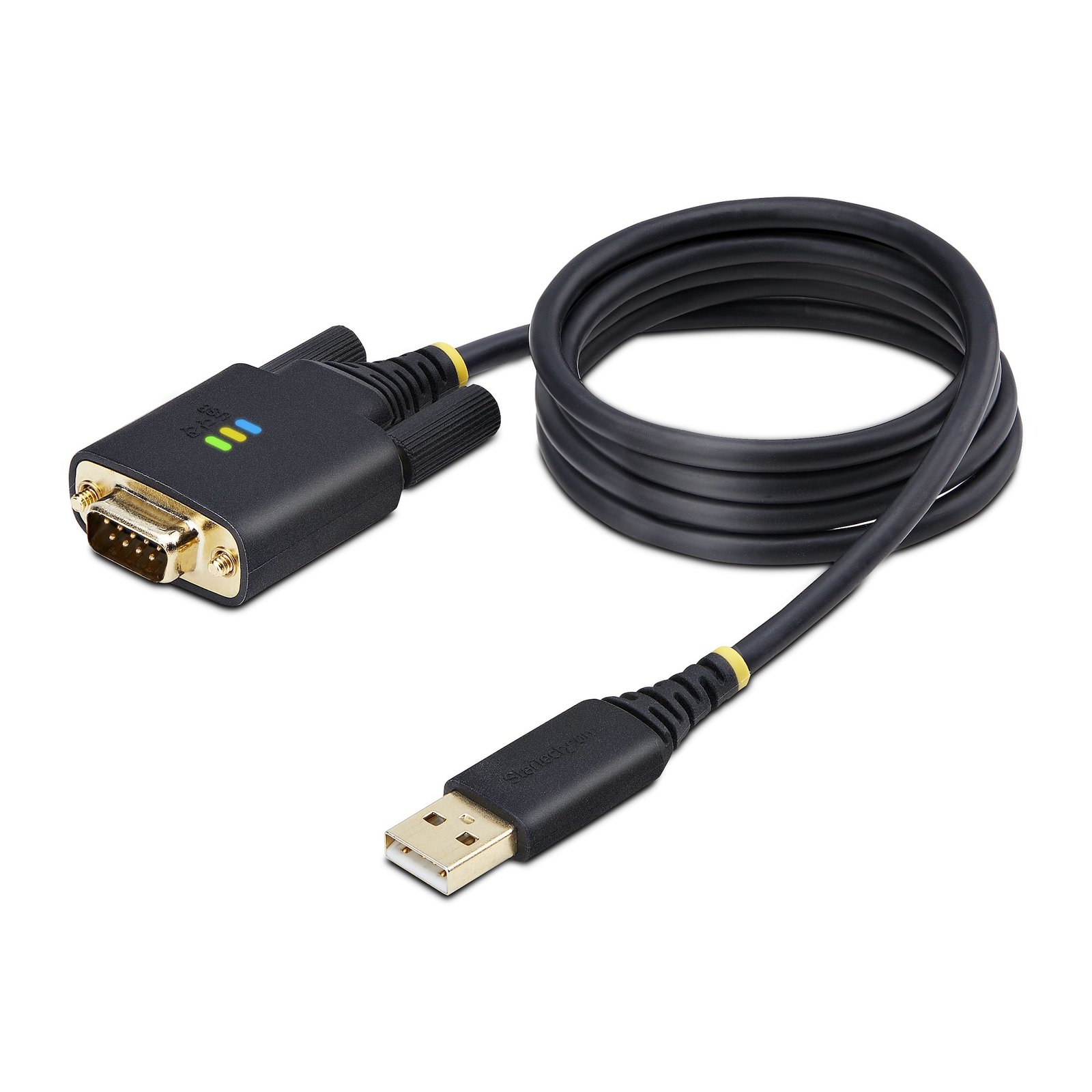 Startech StarTech.com 3.3ft (1m) USB to Serial Adapter Cable, COM Retention, Interchangeable
