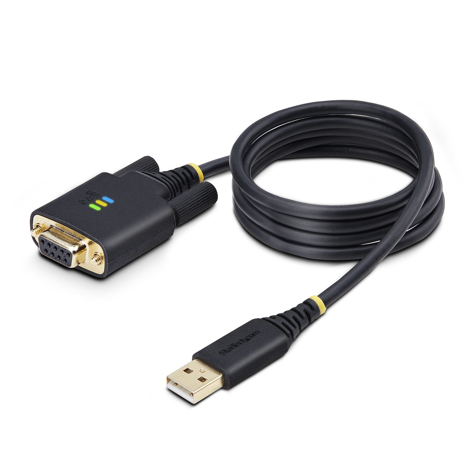 Startech StarTech.com 3.3ft (1m) USB to Null Modem Serial Adapter Cable, Interchangeable DB9