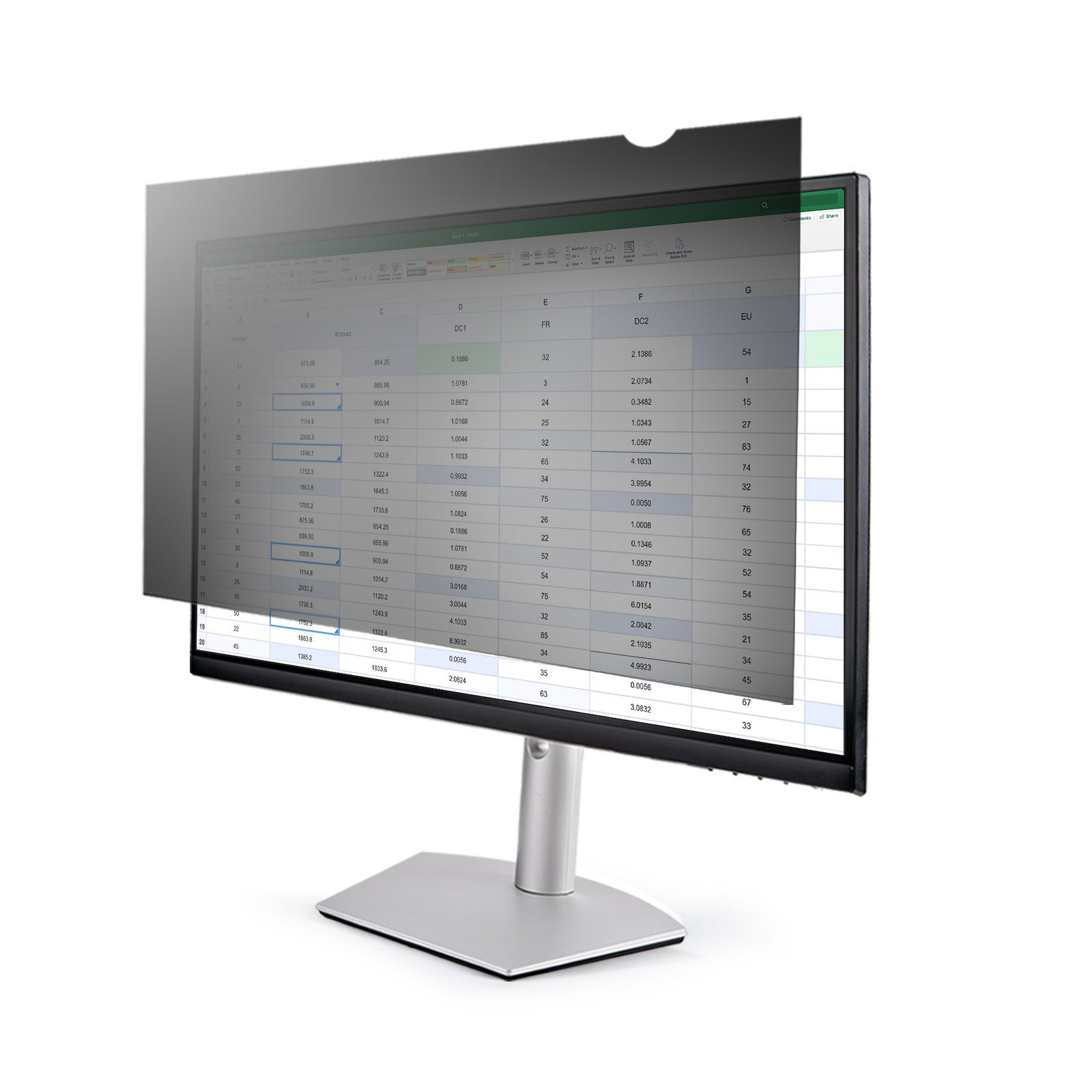 Startech StarTech.com 22-inch 16:9 Computer Monitor Privacy Filter, Anti-Glare Screen w/51% Blue