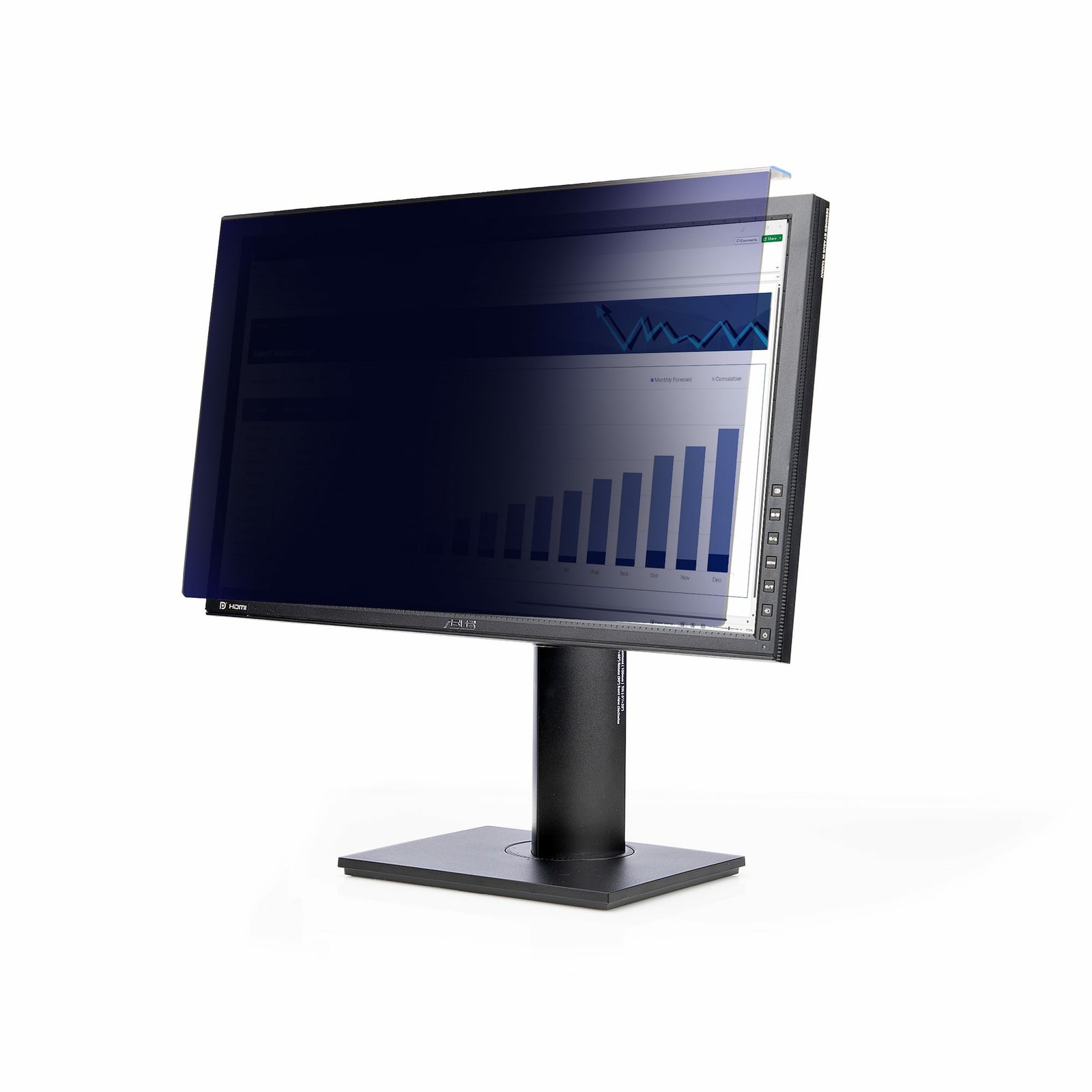 Startech StarTech.com 27-inch 16:9 Computer Monitor Privacy Screen, Hanging Acrylic Filter,