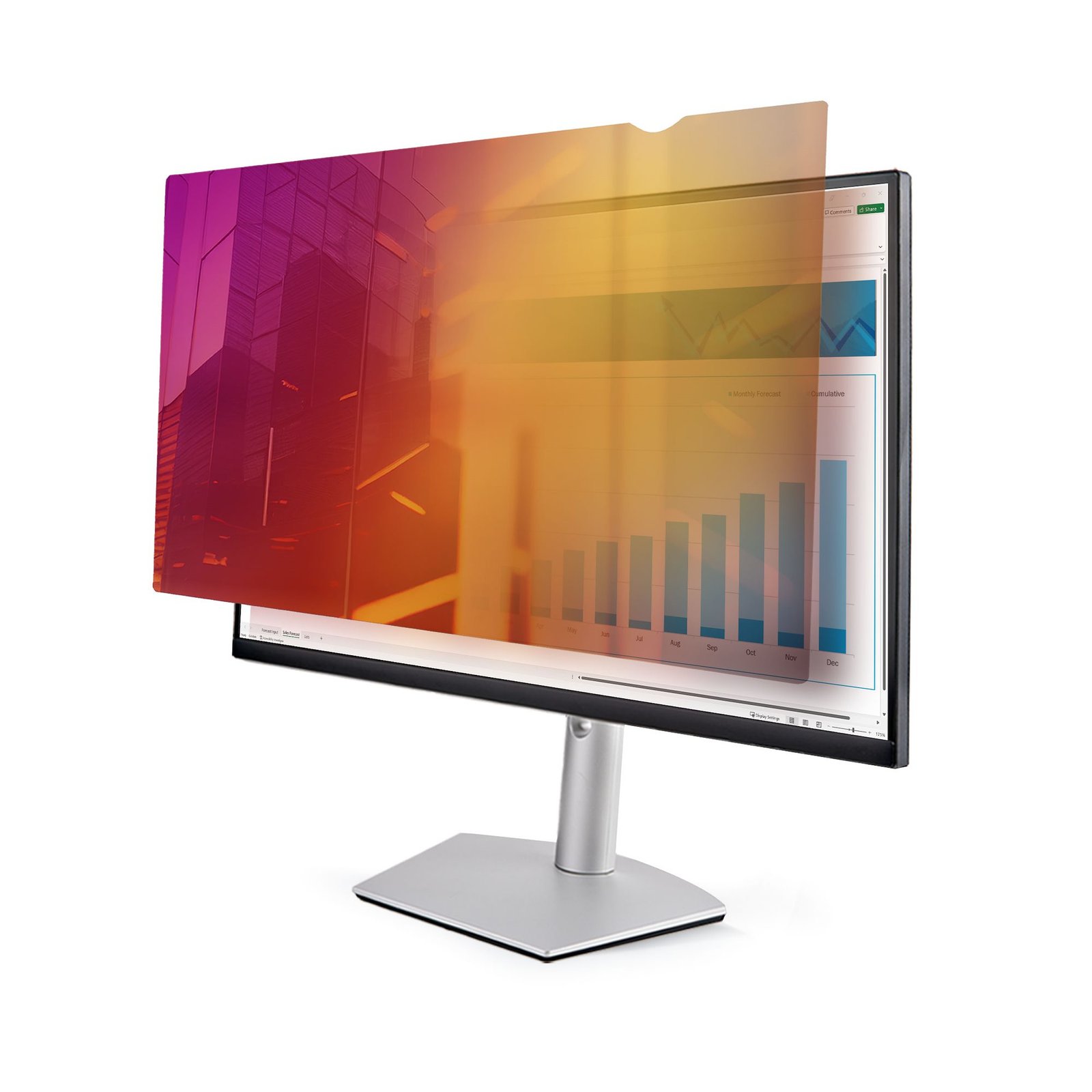 Startech StarTech.com 27-inch 16:9 Gold Monitor Privacy Screen, Reversible Filter w/Enhanced Glossy