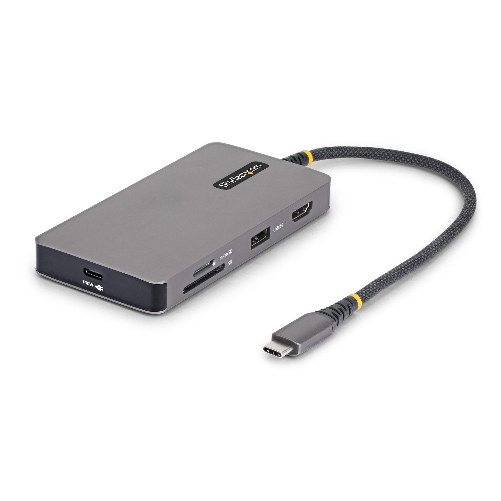 Startech StarTech.com USB-C Multiport Adapter with 4K 60Hz HDMI, 140W Power Delivery, USB 10Gbps