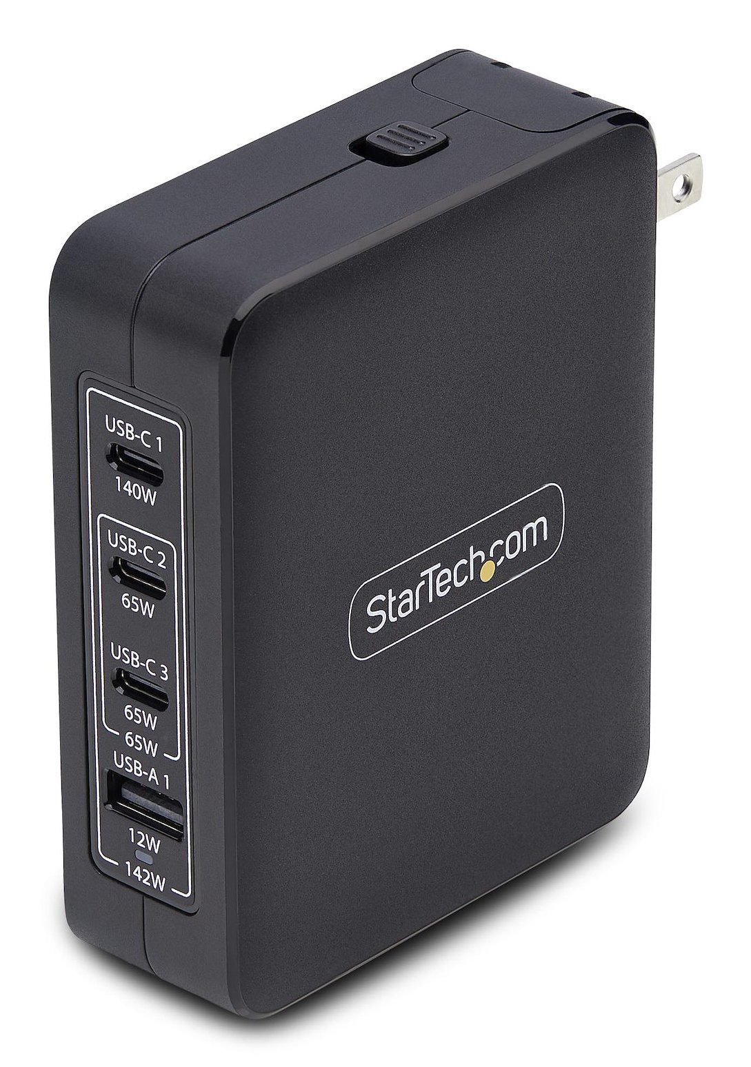 Startech StarTech.com 140W USB-C Wall Charger, 3x USB-C/1x USB-A, PD 3.1 GaN Power Adapter for