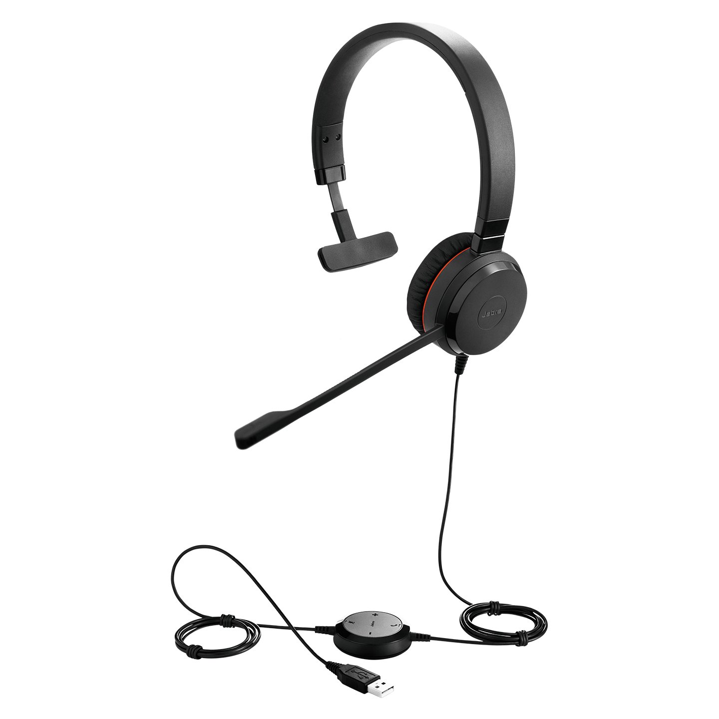 Jabra Evolve 20SE - USB-C/A, MS Mono Headset Wired Head-band Office/Call center USB Type-C / Type-A