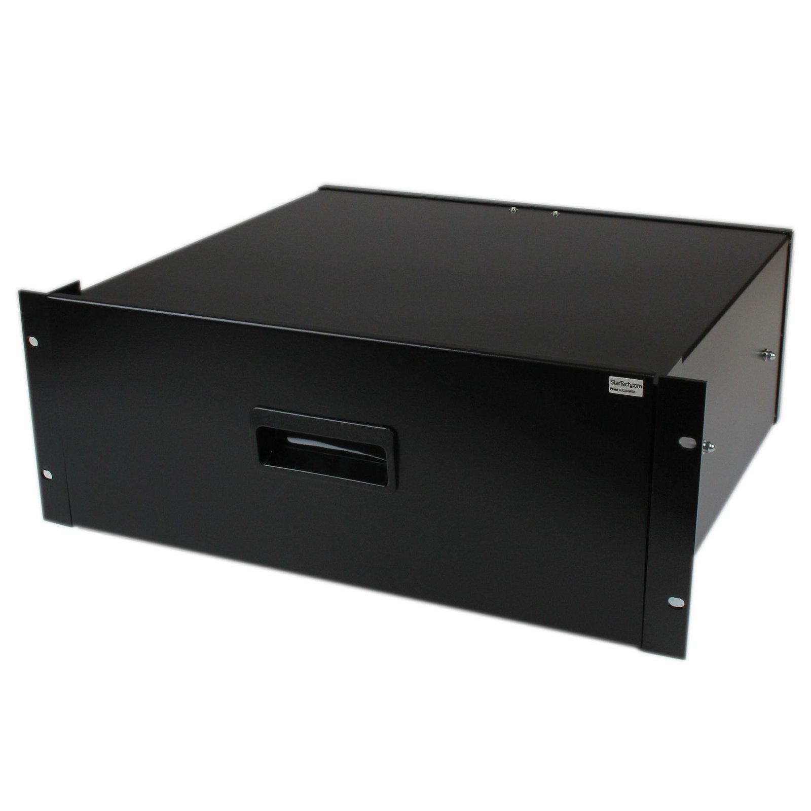 Startech StarTech.com 4U Rack Mount Drawer - 55 lb (25 kg) - Steel Storage for 19" AV / Sever /