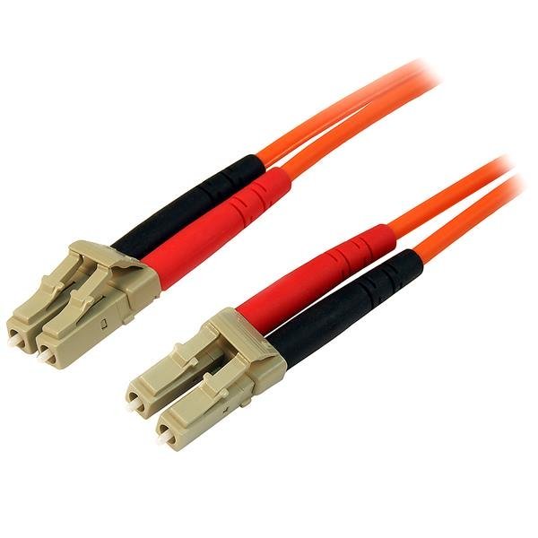 Startech StarTech.com 3m Fiber Optic Cable - Multimode Duplex 50/125 - LSZH Jumper Cord - LC/LC