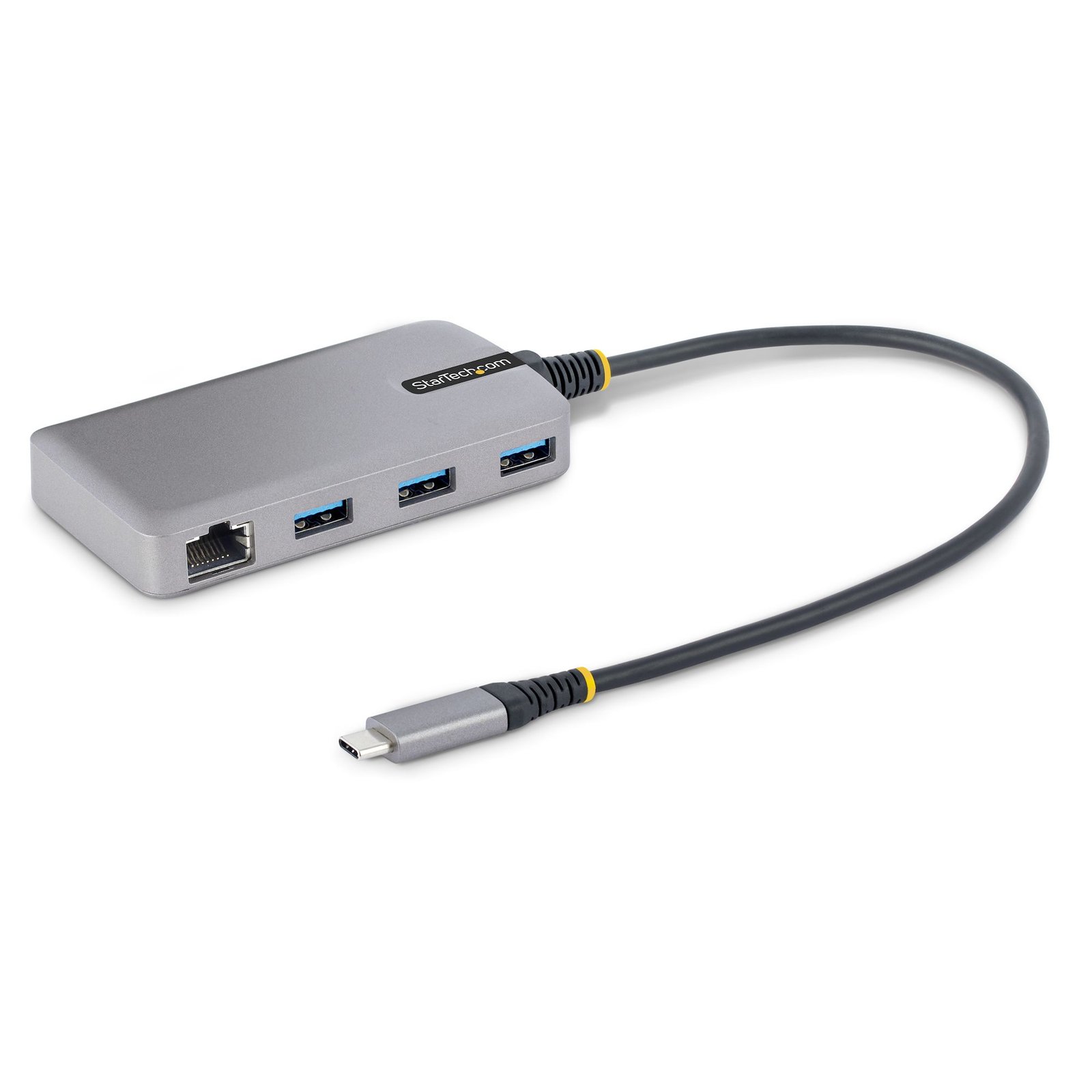 Startech StarTech.com 3-Port USB-C Hub with Ethernet - 3x USB-A Ports, Gigabit RJ45, USB 3.0 5Gbps,