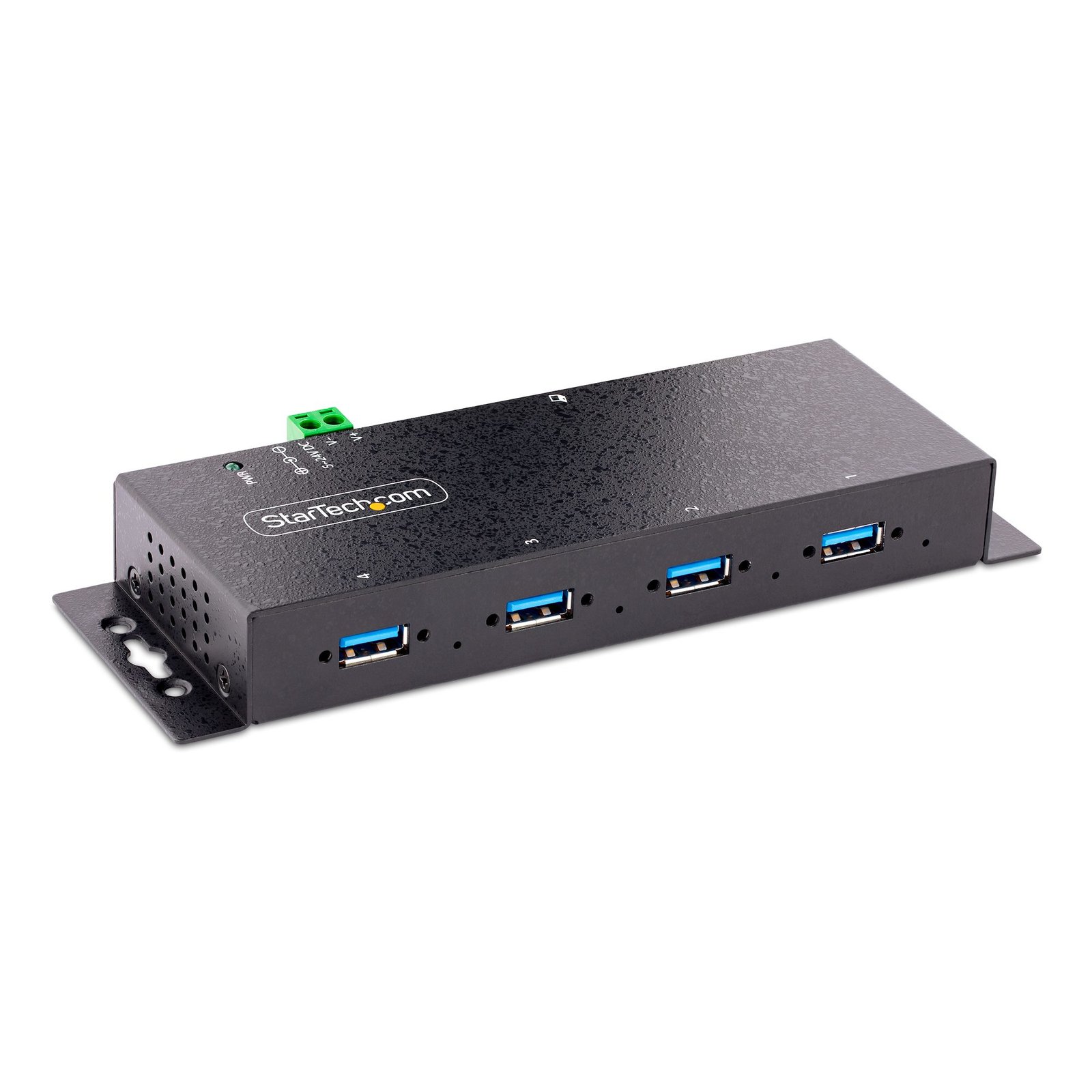 Startech StarTech.com 4-Port Industrial USB 3.0 5Gbps Hub, Rugged with ESD Protection,