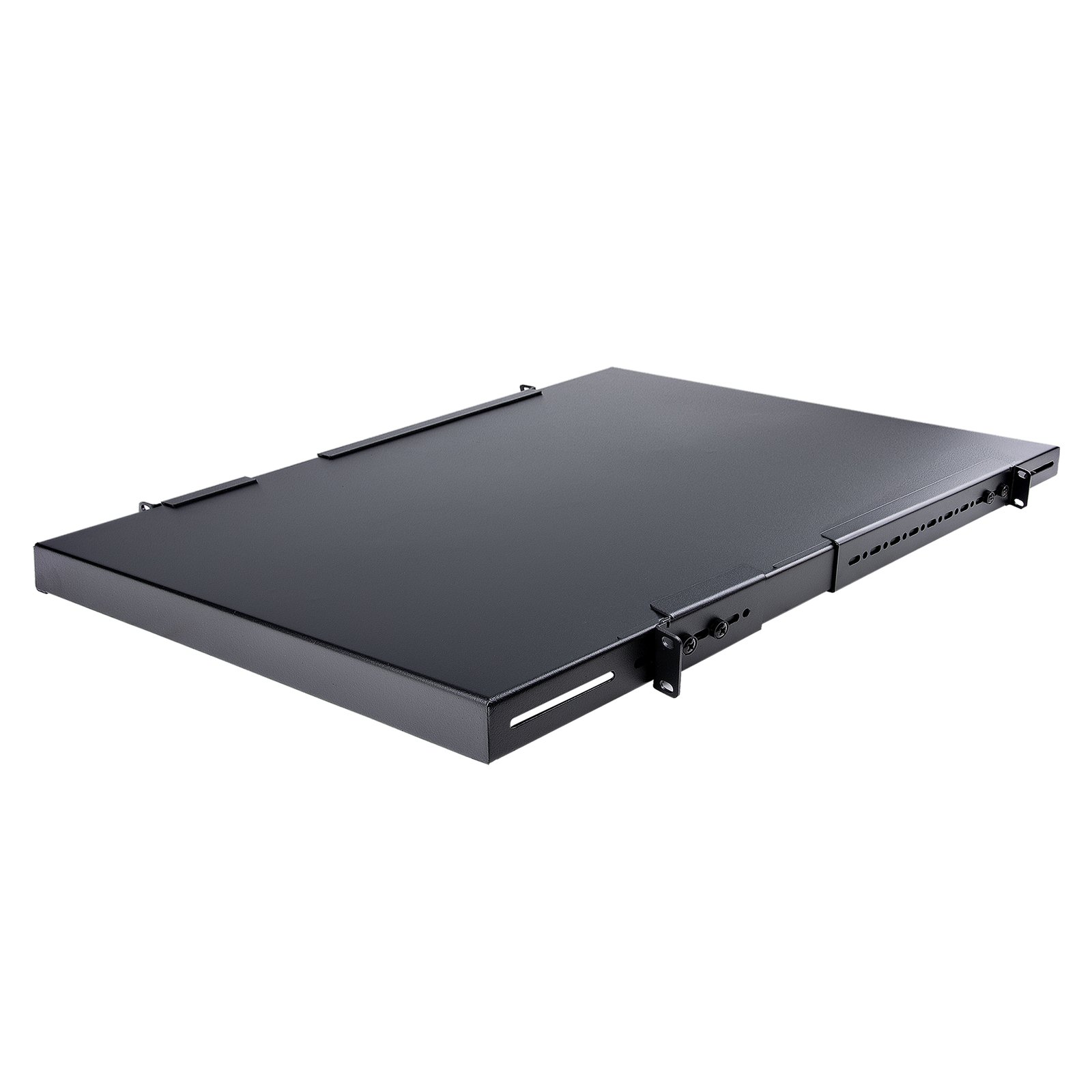 Startech StarTech.com 1U 4-Post Adjustable Server Rack Mount Shelf - 330lbs(150 kg) - 19.5 to 38in