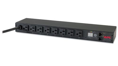 APC by Schneider Electric AP7801B power distribution unit (PDU) 8 AC outlet(s) 1U Black