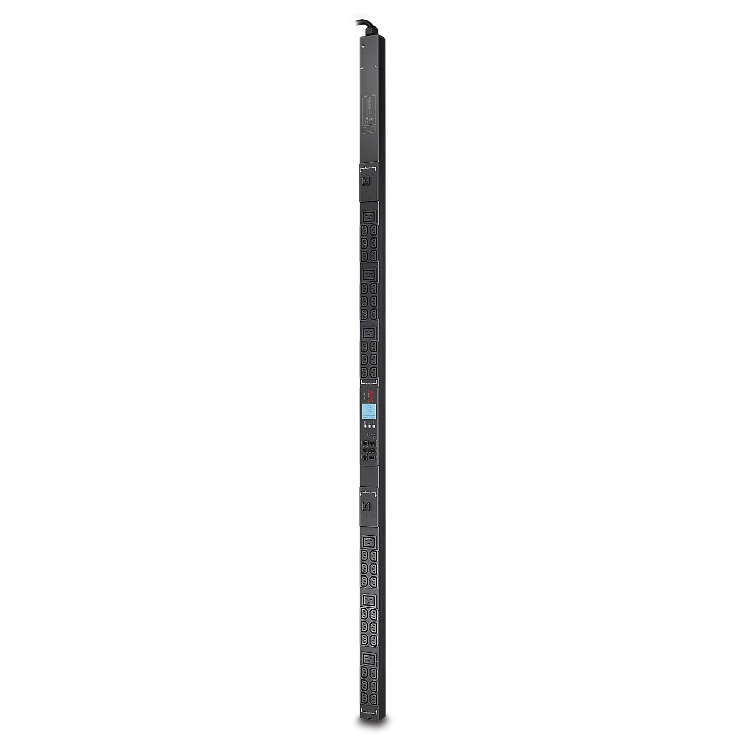 APC by Schneider Electric NetShelter Rack PDU, Metered, 0U, 5.0kW 200V and 208V 30A, (36) C13 (6)