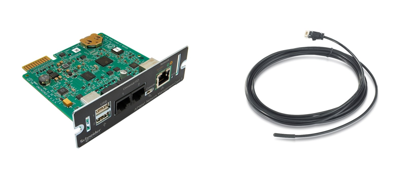 APC by Schneider Electric AP9641 Smart-UPS Network Management Card (gen3) with environmental