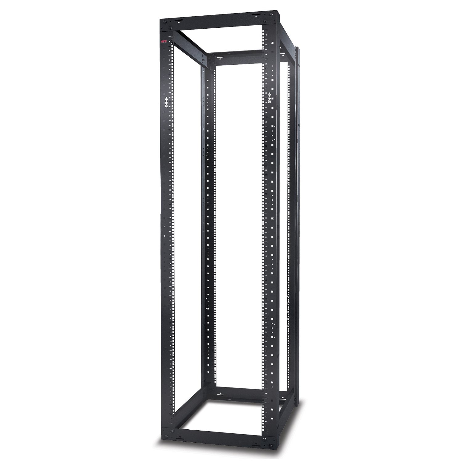 APC by Schneider Electric NetShelter AR203A - 4 Post Open Frame Rack 44U Square Holes