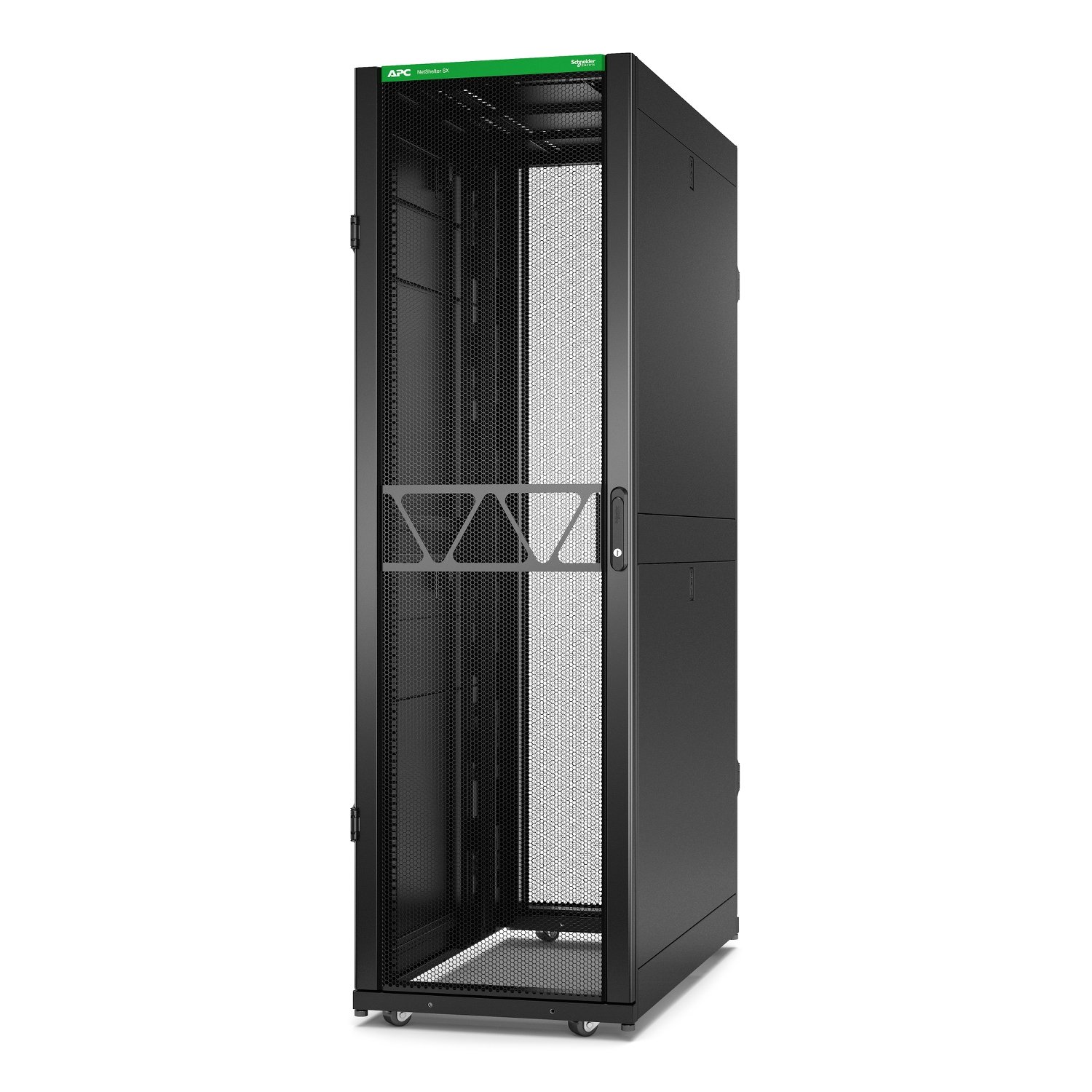 APC by Schneider Electric Netshelter SX Gen2 AR3300B2 - 42U, 1991h x 600w 1200d mm, with side