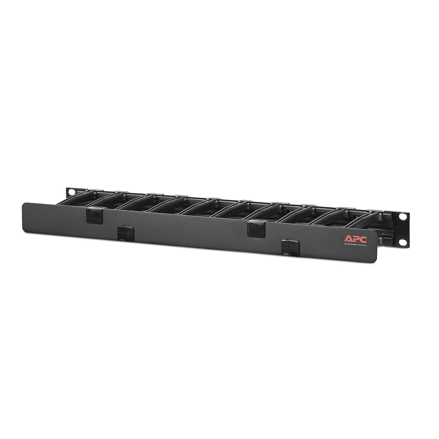 APC by Schneider Electric NetShelter Cable Management, Horizontal Manager, 1U, Single Side with