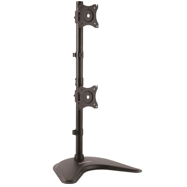 Startech StarTech.com Dual-Monitor Stand, Vertical - For up to two 27" or 34" Ultrawide (22lb/10kg)