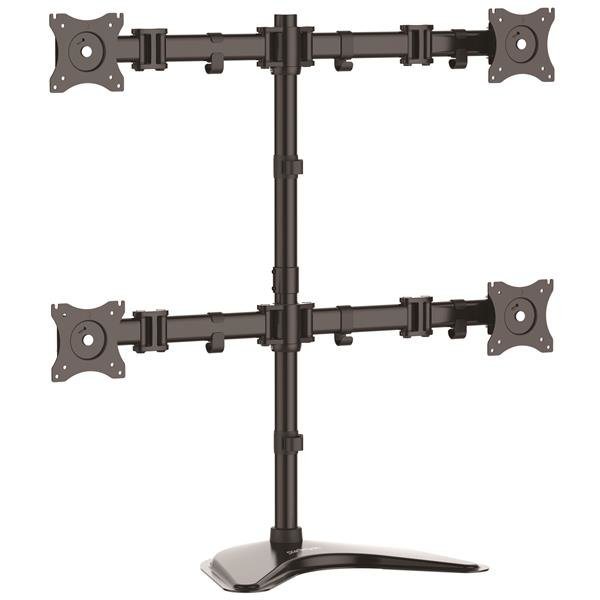 Startech StarTech.com Quad-Monitor Desktop Stand - Articulating - For up to 27" (17.6lb/8kg)
