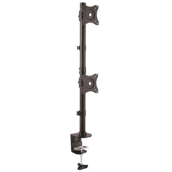 Startech StarTech.com Desk-Mount Dual Monitor Mount, Vertical, Steel - For up to two 27" or 34"