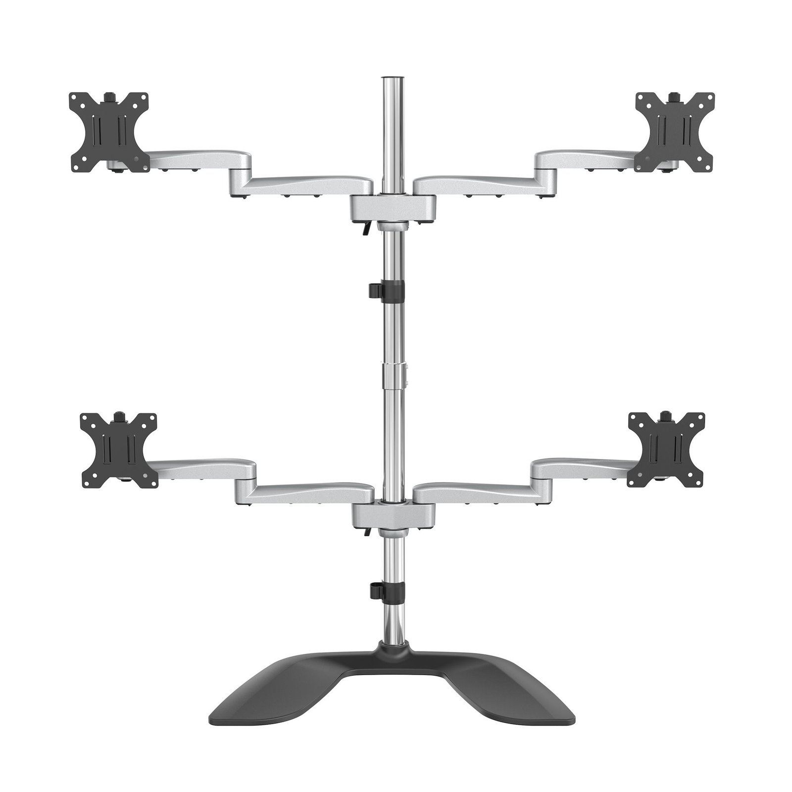 Startech StarTech.com Desktop Quad Monitor Stand - Ergonomic VESA 4 Arm (2x2) up to 32"