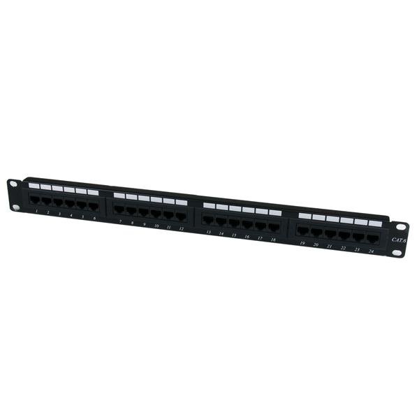 Startech StarTech.com 24 Port 1U Rackmount Cat 6 110 Patch Panel C6PANEL24