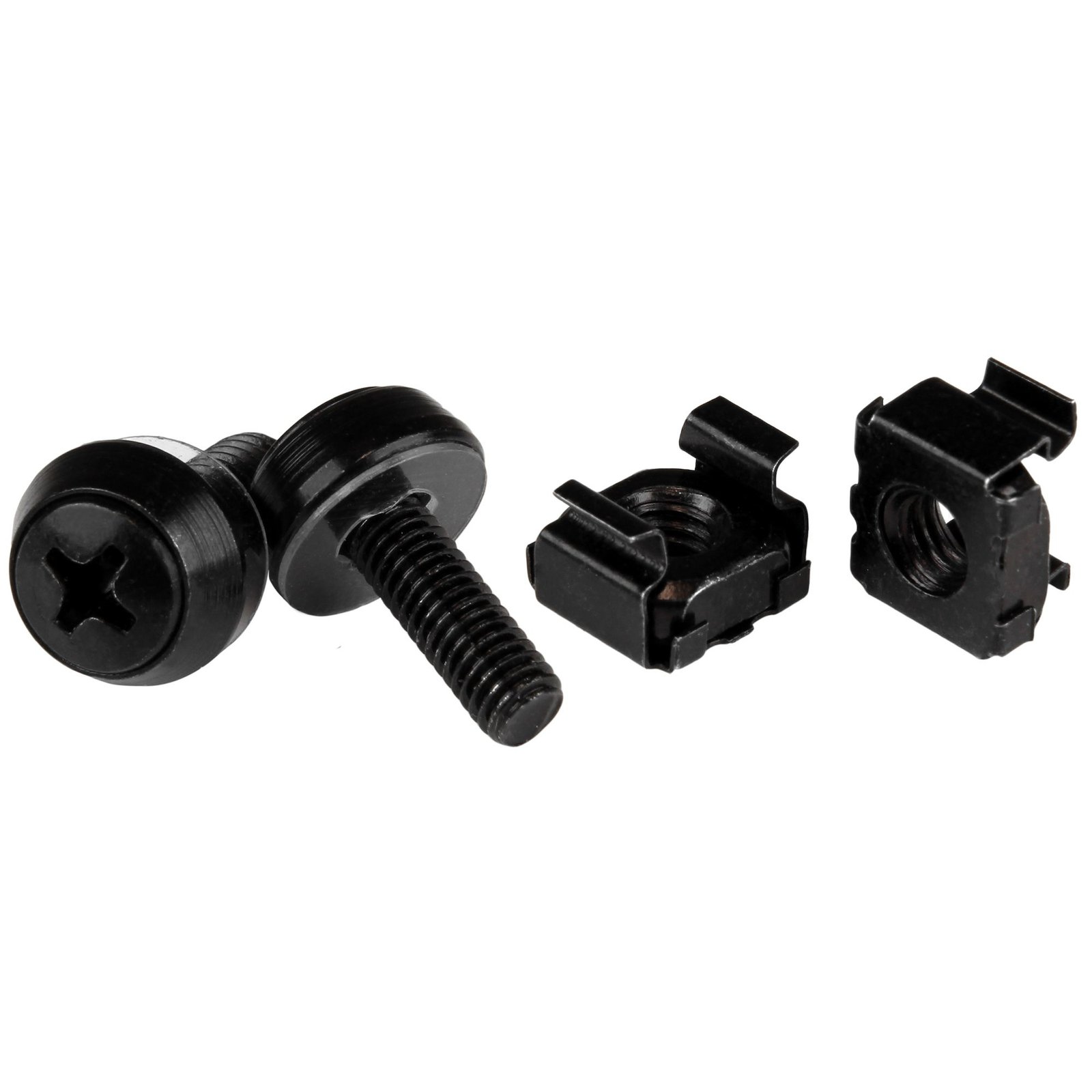 Startech StarTech.com 50-Pack 10-32 12mm Screws, Washers and Square Hole Cage Nuts with