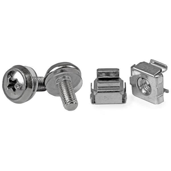 Startech StarTech.com 50-Pack M5 12mm Screws, Square Hole Cage Nuts and Installation Tool, Hardware
