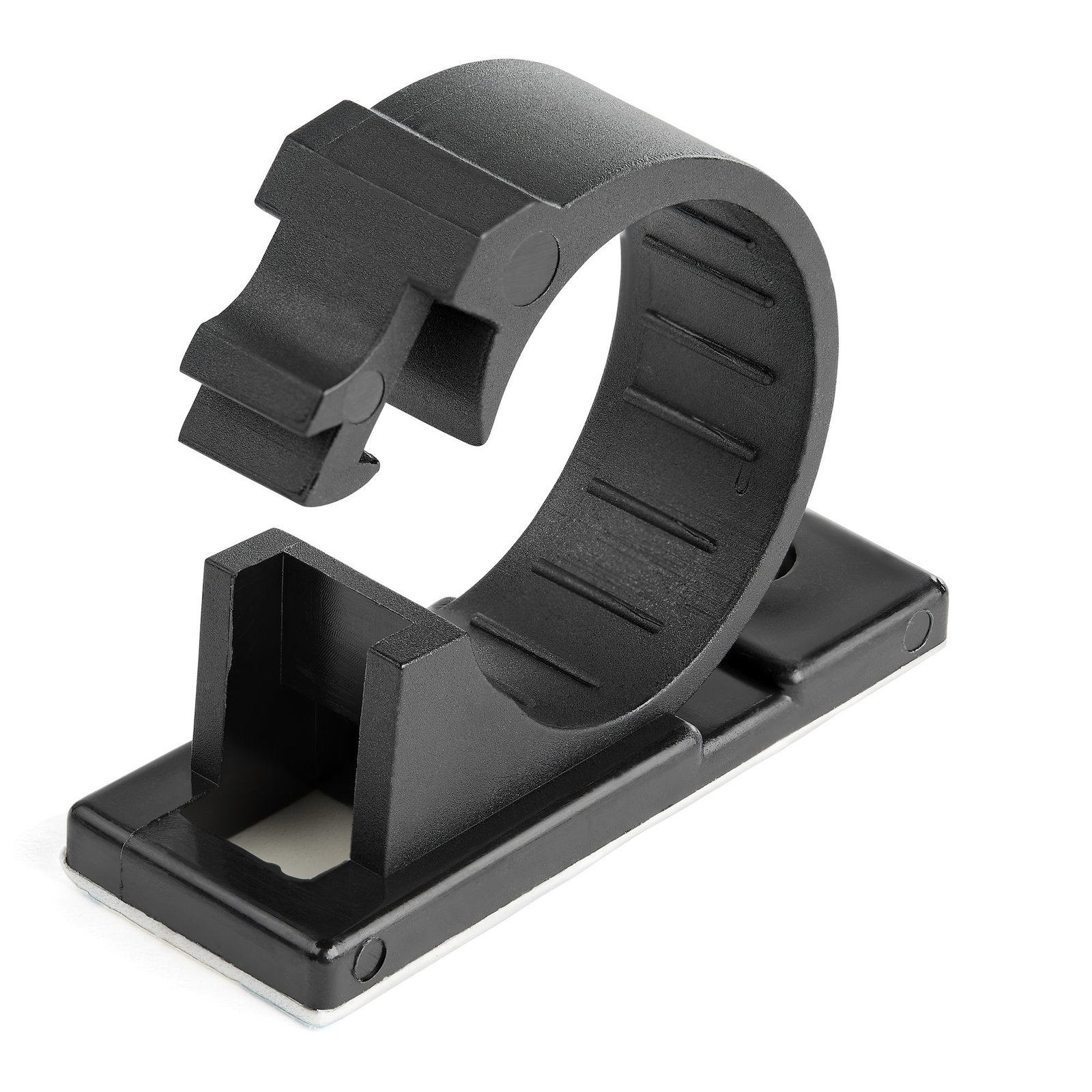 Startech StarTech.com 100 Adhesive Cable Management Clips Black - Network/Ethernet/Office