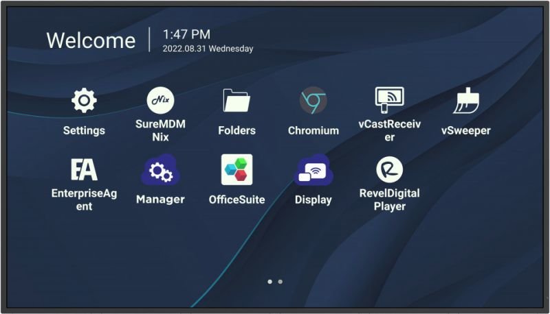 Viewsonic CDE4330 Signage Display 109.2 cm (43") Wi-Fi 450 cd/m² 4K Ultra HD Black Built-in