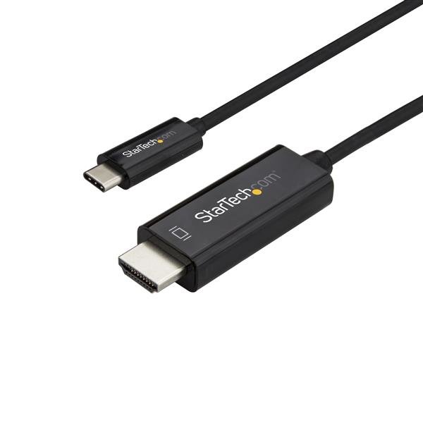 Startech StarTech.com 6.6ft (2m) USB C to HDMI Cable - 4K 60Hz Type 2.0 Video Adapter - Thunderbolt