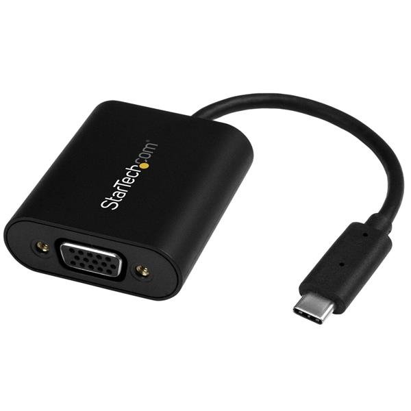 Startech StarTech.com USB-C to VGA Adapter - with Presentation Mode Switch - 1920x1200 CDP2VGASA