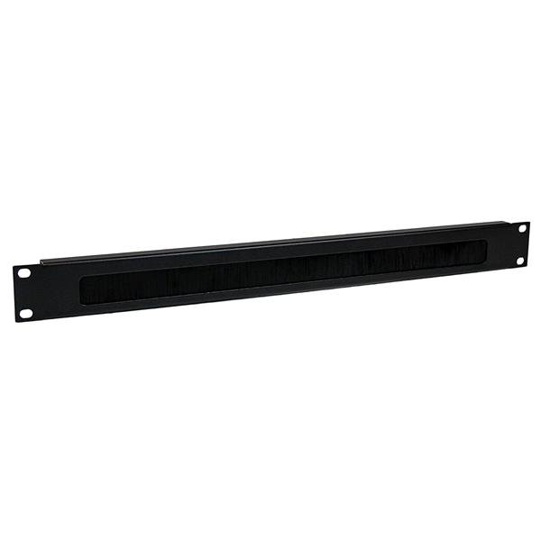 Startech StarTech.com 1U High-density Brush Strip Cable Management Panel, Sturdy Steel Horizontal