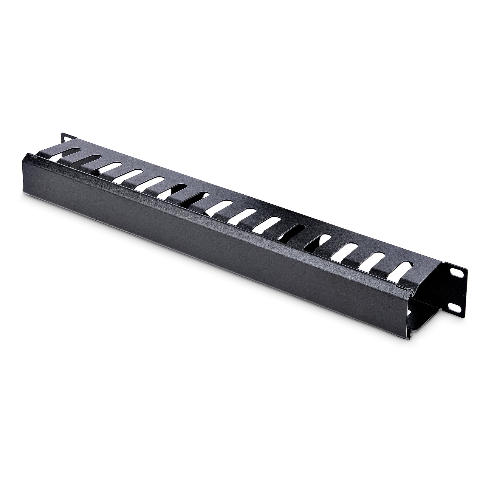 Startech StarTech.com Horizontal 1U Server Rack Cable Management Finger Duct w/ Cover - 19" Network