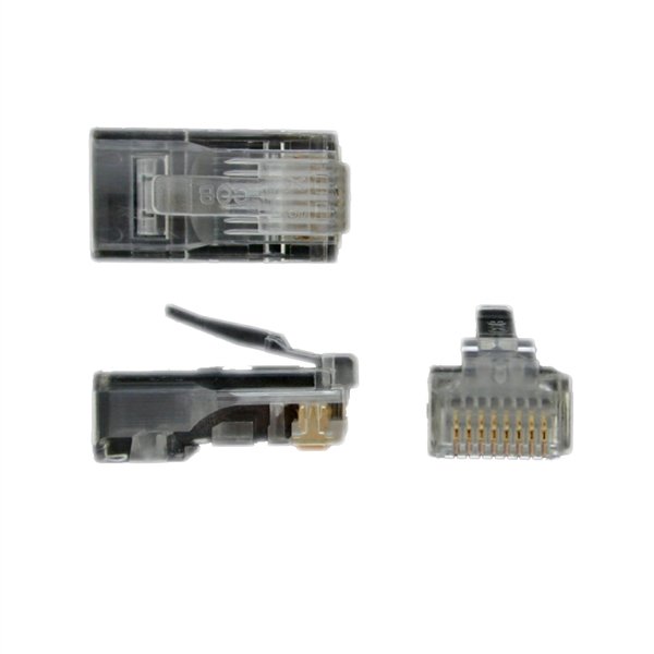 Startech StarTech.com Cat 5e RJ45 Solid Modular Plug Connector - 50 Pack CRJ45SOL50PK