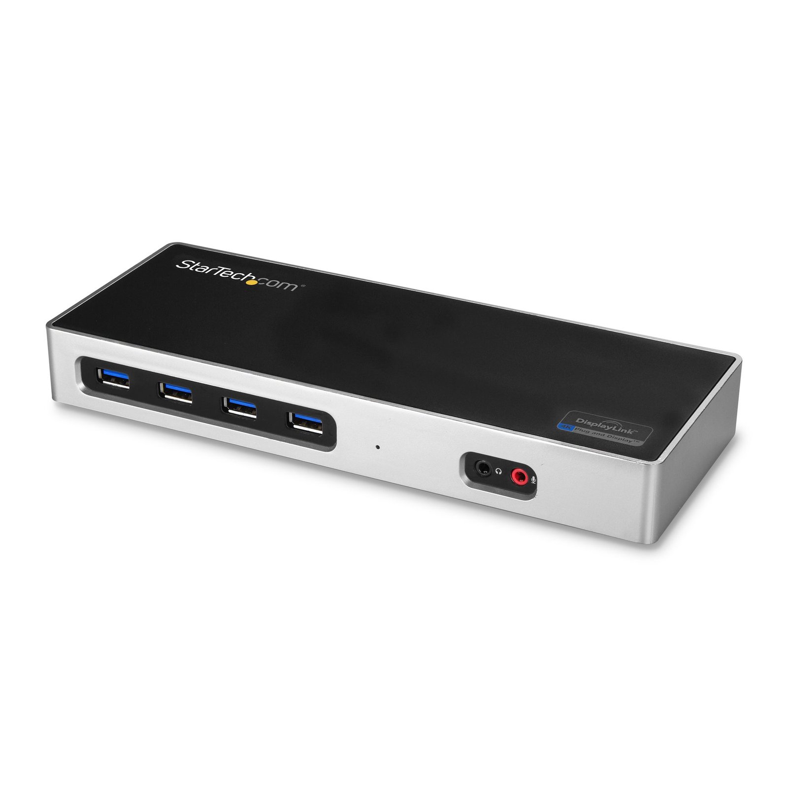 Startech StarTech.com USB-C & USB-A Dock - Dual Monitor 4K 60Hz DisplayPort + HDMI - Hybrid USB 3.0