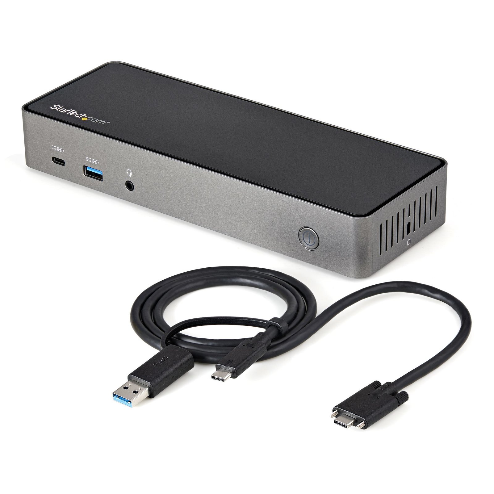 Startech StarTech.com USB-C & USB-A Dock - Hybrid Universal Triple Monitor Laptop Docking Station
