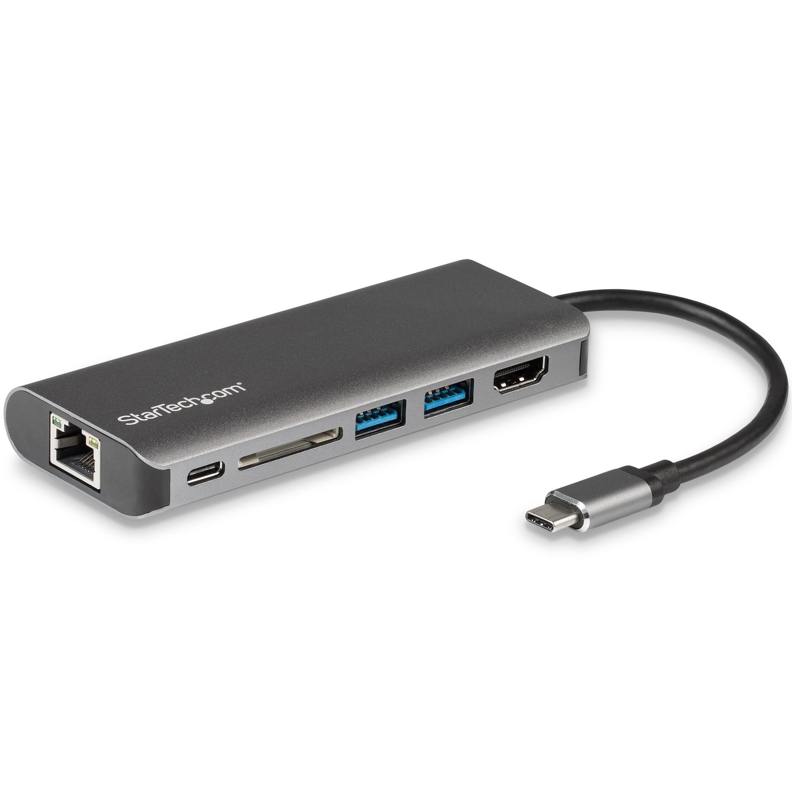 Startech StarTech.com USB C Multiport Adapter, Portable USB-C Dock to 4K HDMI, 2-pt 3.0 Hub,