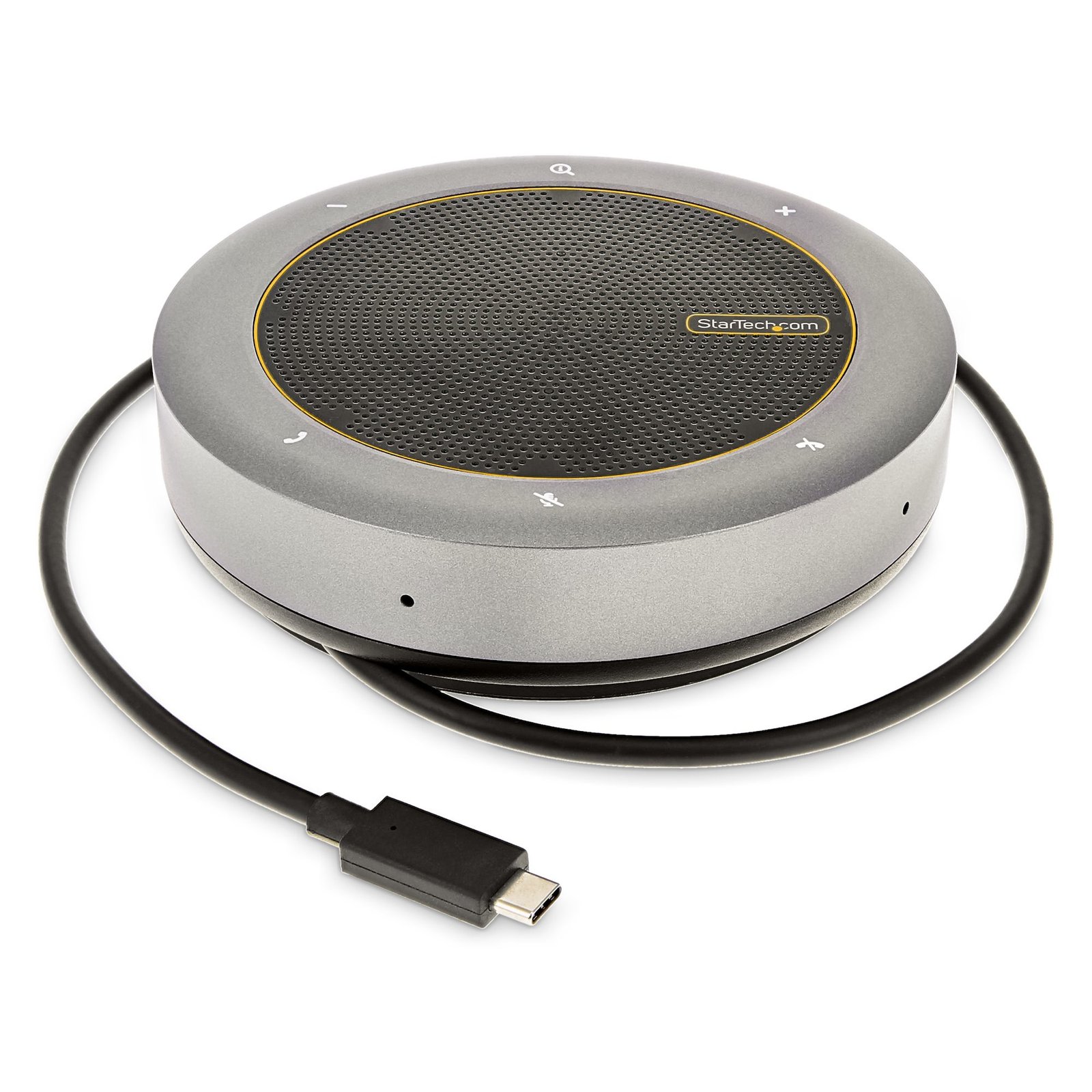 Startech StarTech.com USB-C Speakerphone Docking Station, Mini Portable Conference Speaker and