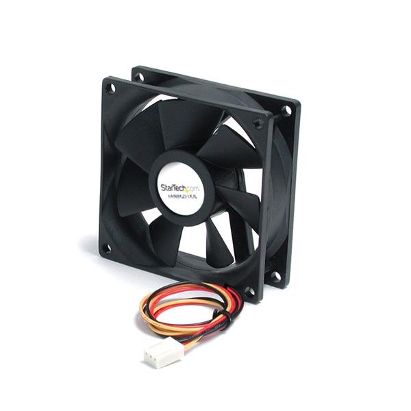 Startech StarTech.com 80x25mm Ball Bearing Quiet Computer Case Fan w/ TX3 Connector FAN8X25TX3L