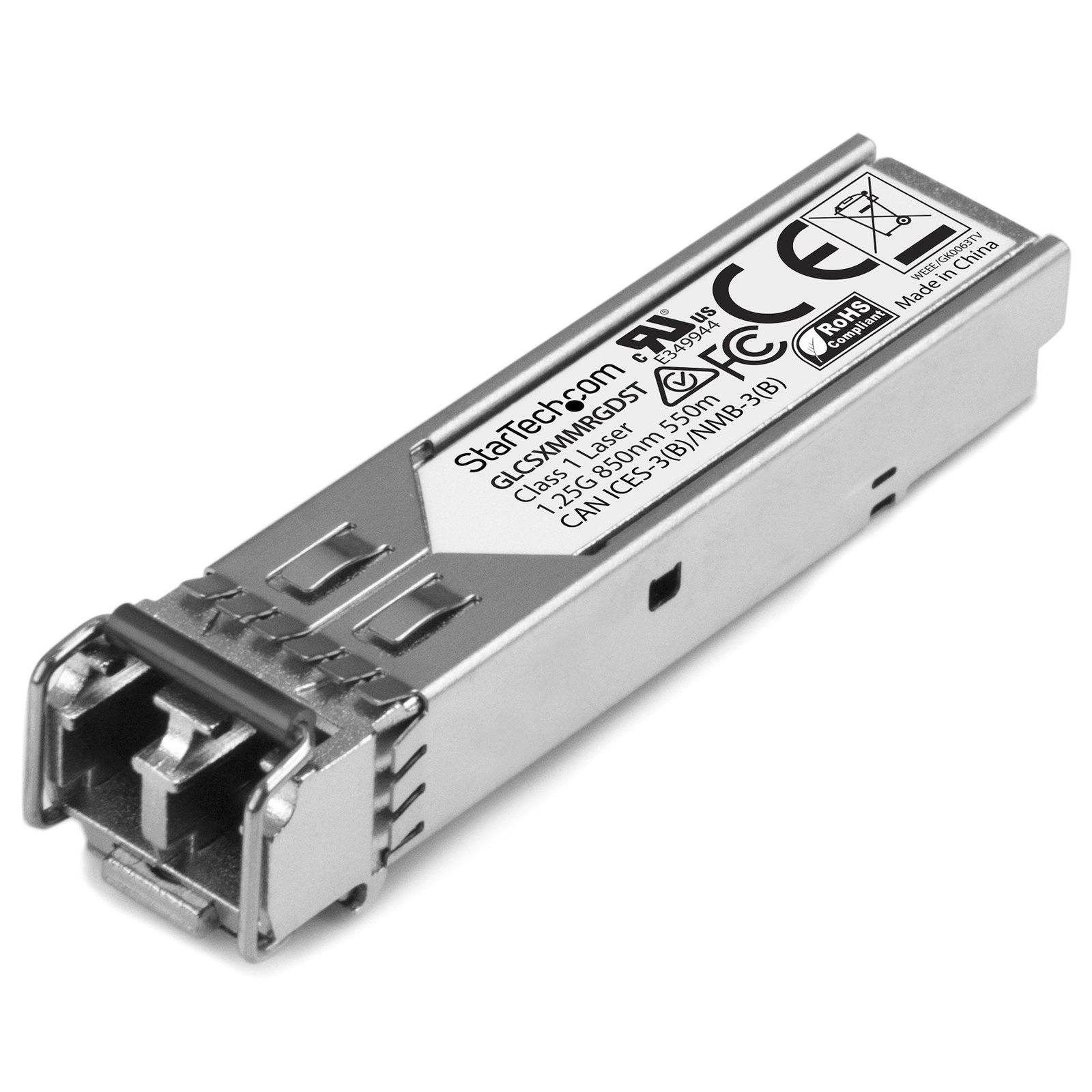 Startech StarTech.com Cisco GLC-SX-MM-RGD Compatible SFP Module - 1000BASE-SX - 1GbE Multimode