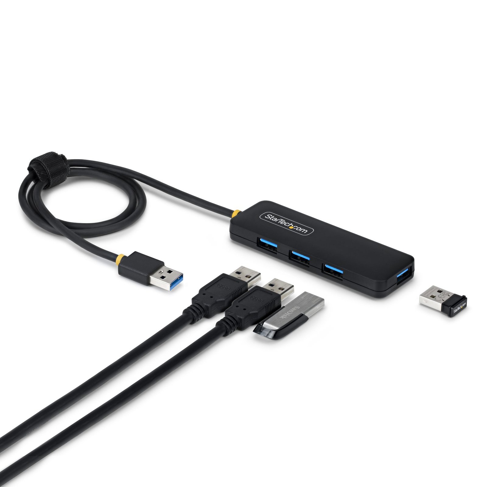 Startech StarTech.com 4-Port USB-A Hub, 5Gbps, Bus Powered, to 4x Mini Extra Long 2ft/61cm Host